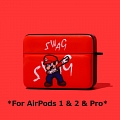 Cute Red Mario | Airpod Case | Silicone Case for Apple AirPods 1, 2, Pro